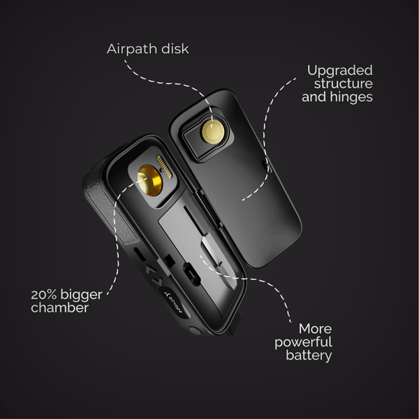 AirVape Legacy Pro (Black) by Apollo | Vaporizer | 421Store online smoke shop