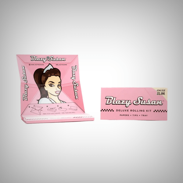 Blazy Susan's Pink Rolling Papers by Blazy Susan | Pre - Rolls | 421Store online smoke shop
