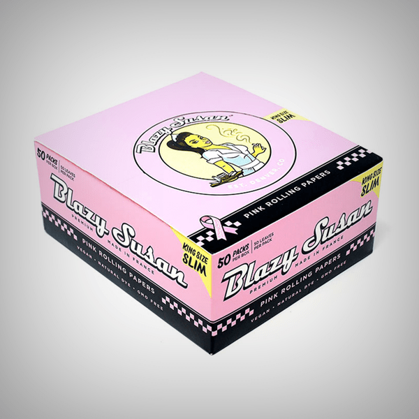 Blazy Susan's Pink Rolling Papers by Blazy Susan | Pre - Rolls | 421Store online smoke shop