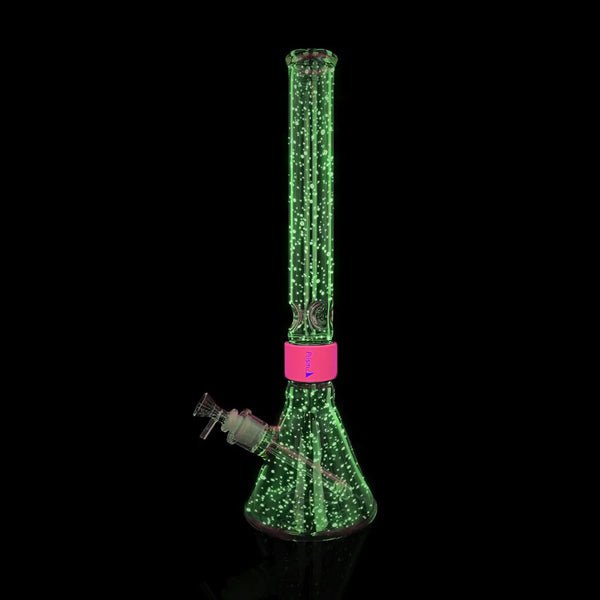 Glow Beaker Single Stack/double stack from Prism Waterpipes by Prism Waterpipes | glass bongs | 421Store online smoke shop