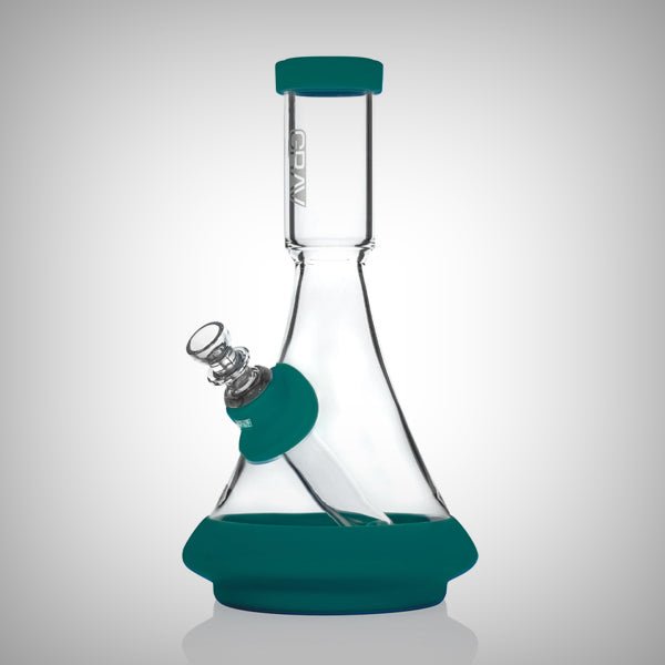 GRAV 9" Deco Beaker with Silicone Skin by Grav Labs | Waterpipes | 421Store online smoke shop