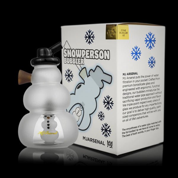 Snowman MJ Arsenal Blunt Bubblers - Limited Time and Quantity by MJ Arsenal | Waterpipes | 421Store online smoke shop