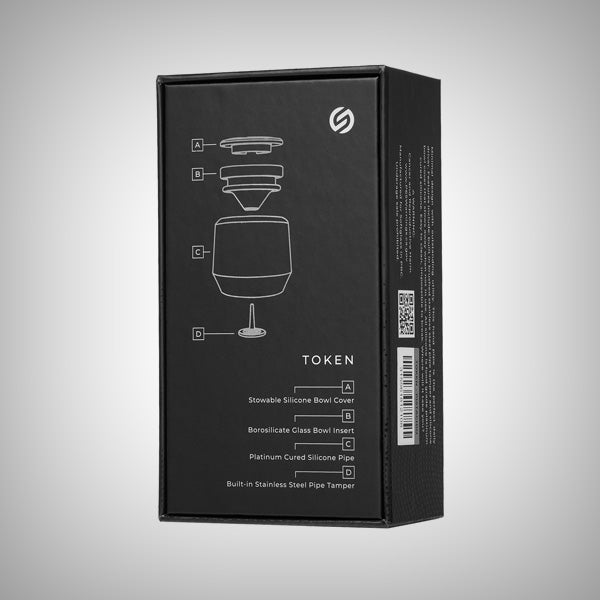 Token Smoking Pipe From Softglass by Softglass | Pipes | 421Store online smoke shop