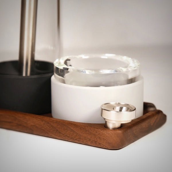 Walnut Rolling Tray & Storage Station From Smoke Honest by Smoke Honest | Pipes & Blunts | 421Store online smoke shop