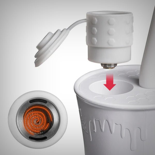 Waxmaid HoneyCup E - Rig – 6.9″ Auto - Heat Dab Rig by Waxmaid | Vaporizer | 421Store online smoke shop