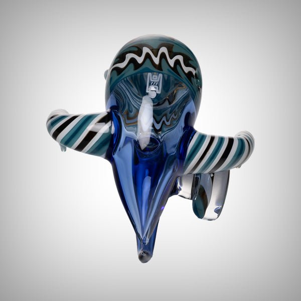 Worked Sherlock Glass Smoking Pipe from Human Grade by Human Grade | Pipes & Blunts | 421Store online smoke shop