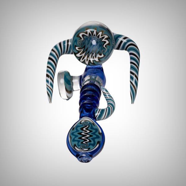 Worked Sherlock Glass Smoking Pipe from Human Grade by Human Grade | Pipes & Blunts | 421Store online smoke shop