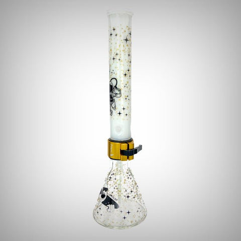 18" Spaced Out Prism Beaker - Single Stack by Prism Waterpipes | glass bongs | 421Store online smoke shop