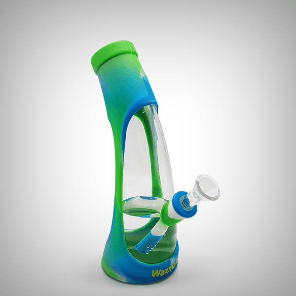 8.5" Horn Silicone Glass Water Pipe from Waxmaid by Waxmaid | Bubblers | 421Store online smoke shop