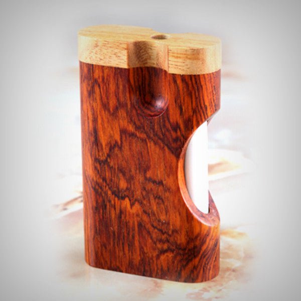 Cocobolo Swivel Dugout One Hitter Kit by The Mill | Storage Solutions | 421Store online smoke shop