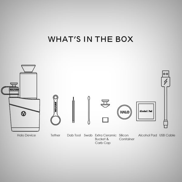 Halo Smart E - Rig for Concentrates V2.0 by VLab | Vaporizers | 421Store online smoke shop