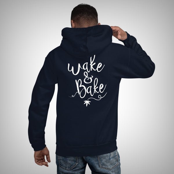 Wake and Bake - Heavy Unisex Hoodie by 421Store | hoodies | 421Store online smoke shop
