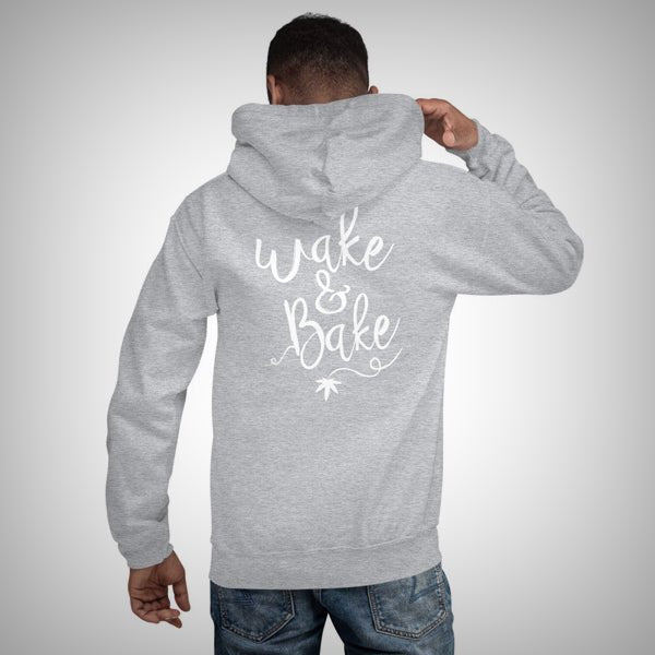 Wake and Bake - Heavy Unisex Hoodie by 421Store | hoodies | 421Store online smoke shop