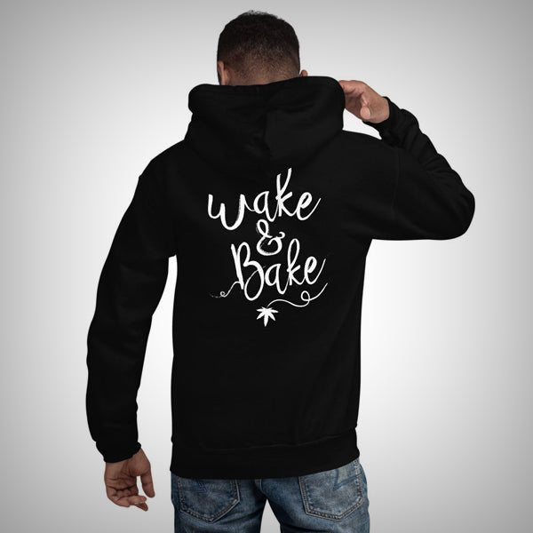 Wake and Bake - Heavy Unisex Hoodie by 421Store | hoodies | 421Store online smoke shop
