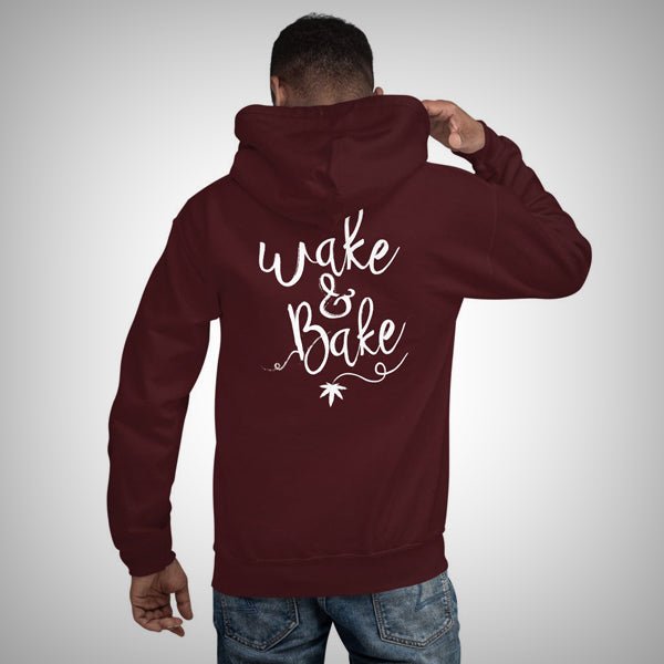 Wake and Bake - Heavy Unisex Hoodie by 421Store | hoodies | 421Store online smoke shop