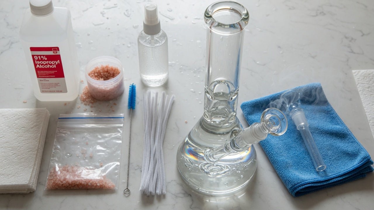 How to Clean a Bong: Step-by-Step Guide for Better Flavor and Smoother Hits - 421Store