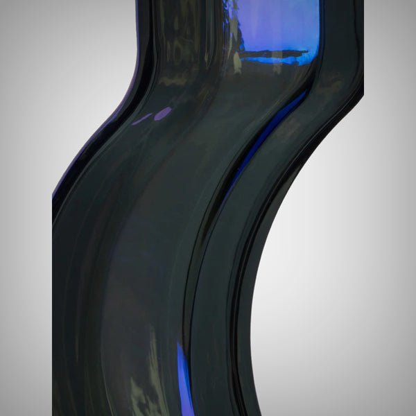 • 12 inch glass water pipe serpentine neck design