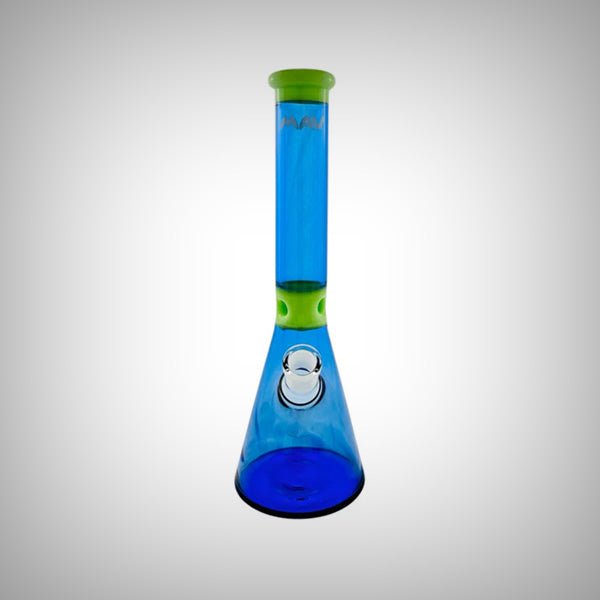 13.5" Mini Zebra Beaker by MAV | Bongs & Waterpipes | 421Store online smoke shop