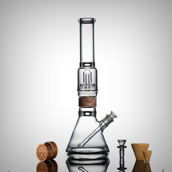 16" Classic Beaker Bong with UFO Mouthpiece by Vitae Glass by Vitae Glass | Bongs & Waterpipes | 421Store online smoke shop