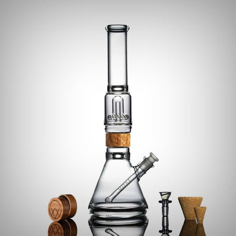 16" Classic Beaker Bong with UFO Mouthpiece by Vitae Glass by Vitae Glass | Bongs & Waterpipes | 421Store online smoke shop