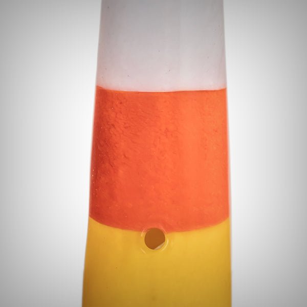 3.5" Candy Corn Hand Pipe from MJ Arsenal – 8th Annual Limited Edition Halloween Collection by MJ Arsenal | Glass Pipes | 421Store online smoke shop