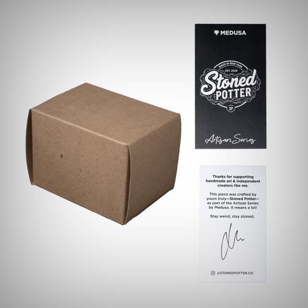 5" Classic Spoon from Stoned Potter by Stoned Potter | Pipes & Blunts | 421Store online smoke shop