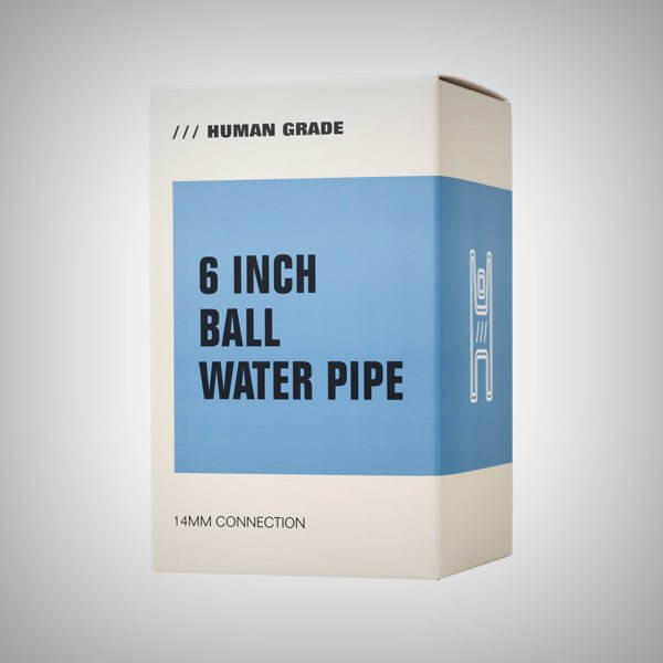 Human Grade 6" Ball Bong – Compact Glass Water PipeWater Pipe421StoreHuman Grade