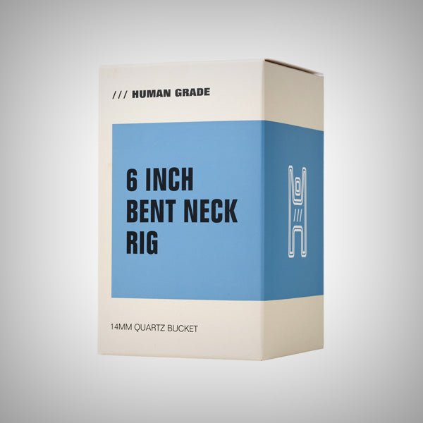 6.25" Human Grade Bent Neck Dab Rig by Human Grade | Waterpipes | 421Store online smoke shop