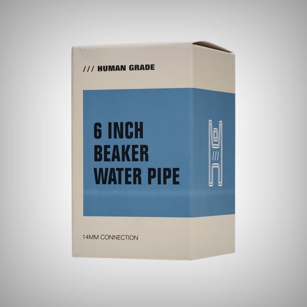 6 inch Human Grade water pipe with flower bowl included