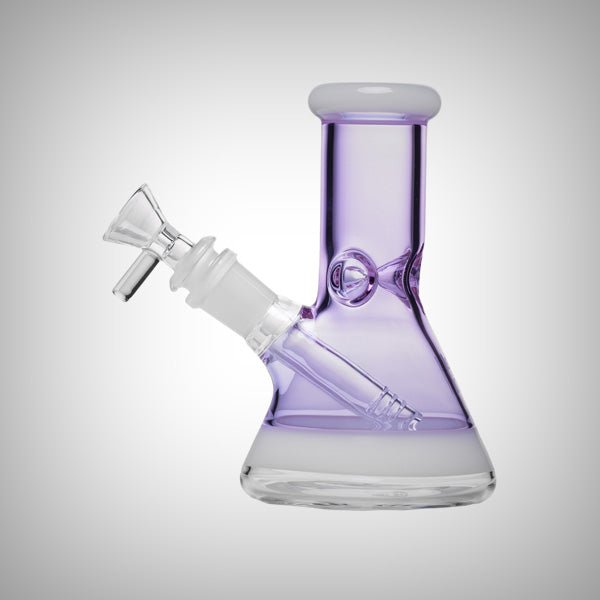 6 inch borosilicate glass water pipe from Human Grade