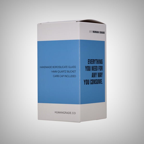 8" Bent Neck Dab Rig from Human Grade by Human Grade | Waterpipes | 421Store online smoke shop