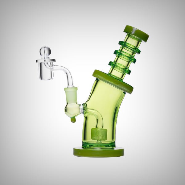 8" Bent Neck Dab Rig from Human Grade by Human Grade | Waterpipes | 421Store online smoke shop