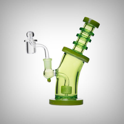 8" Bent Neck Dab Rig from Human Grade by Human Grade | Waterpipes | 421Store online smoke shop