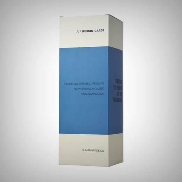 9", 12", or 15" Twisted Iridescent Beaker from Human Grade by Human Grade | Water Pipe | 421Store online smoke shop