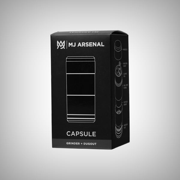 Alternate view of MJ Arsenal Capsule retail packaging