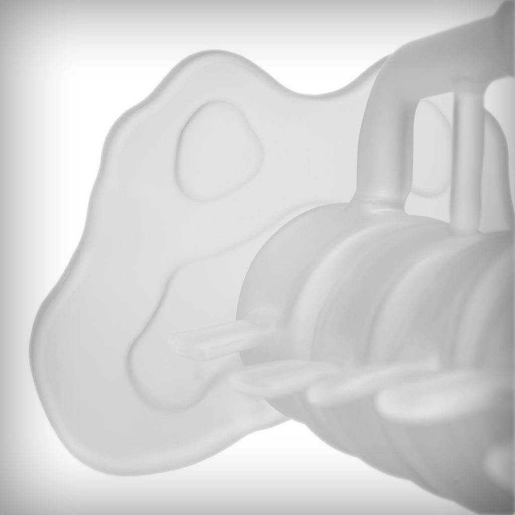 Animated rotating view of the MJ Arsenal Skele-Tube frosted glass water pipe