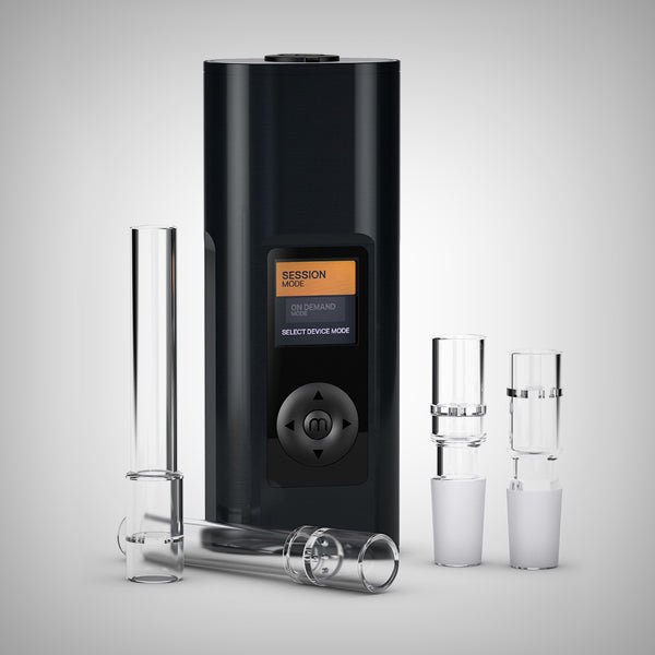 Arizer Solo III V2 Dry Herb Vaporizer by Arizer | Vaporizer | 421Store online smoke shopArizer Solo III V2.0 with glass Aroma Tubes and included accessories