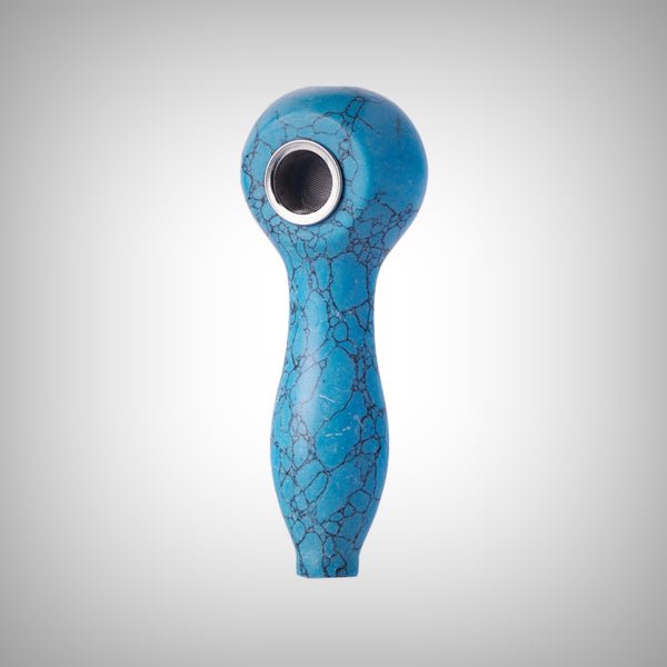 • Astral Project gemstone spoon pipe made from natural stone