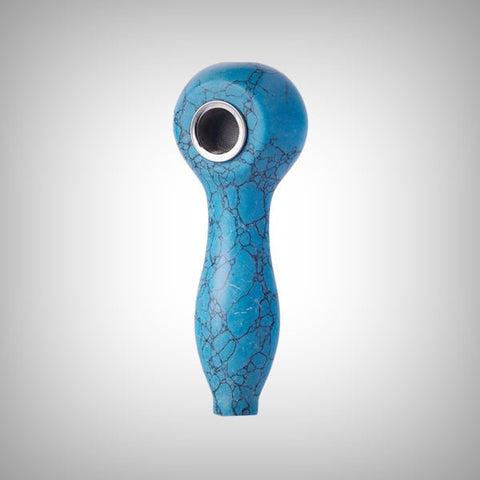 • Astral Project gemstone spoon pipe made from natural stone