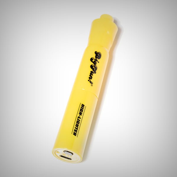 BIGFUN! High-Lighter batteries available in blue, pink, and yellow