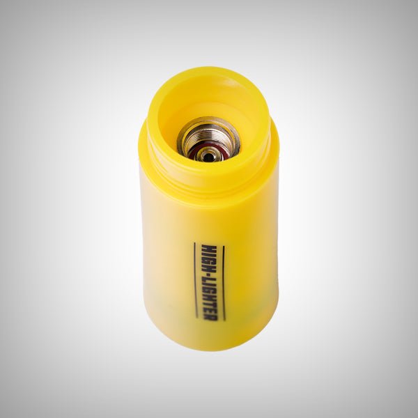 BIGFUN! High-Lighter battery shown with a compatible 510-thread cartridge