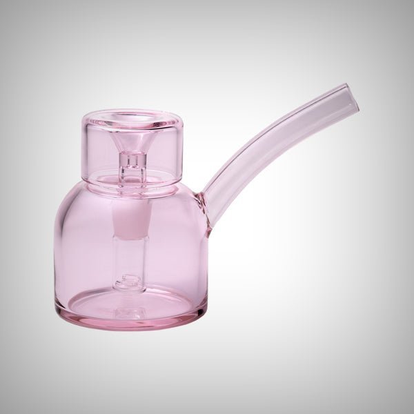 Baltic Amber Vesper Bubbler two-piece design with glass slide