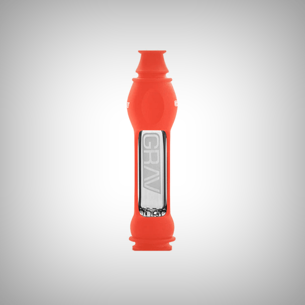Black GRAV Octo Taster with capped flower chamber