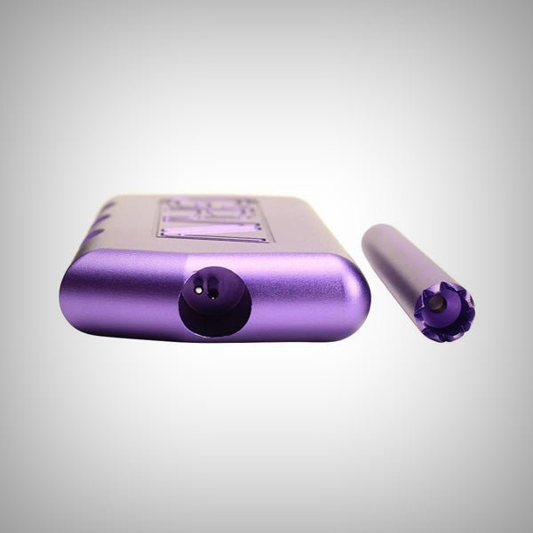 Black GRAV aluminum Dugout with spring-loaded one-hitter