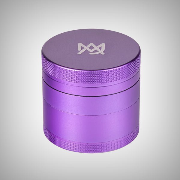 Black MJ Arsenal grinder with kief catcher chamber