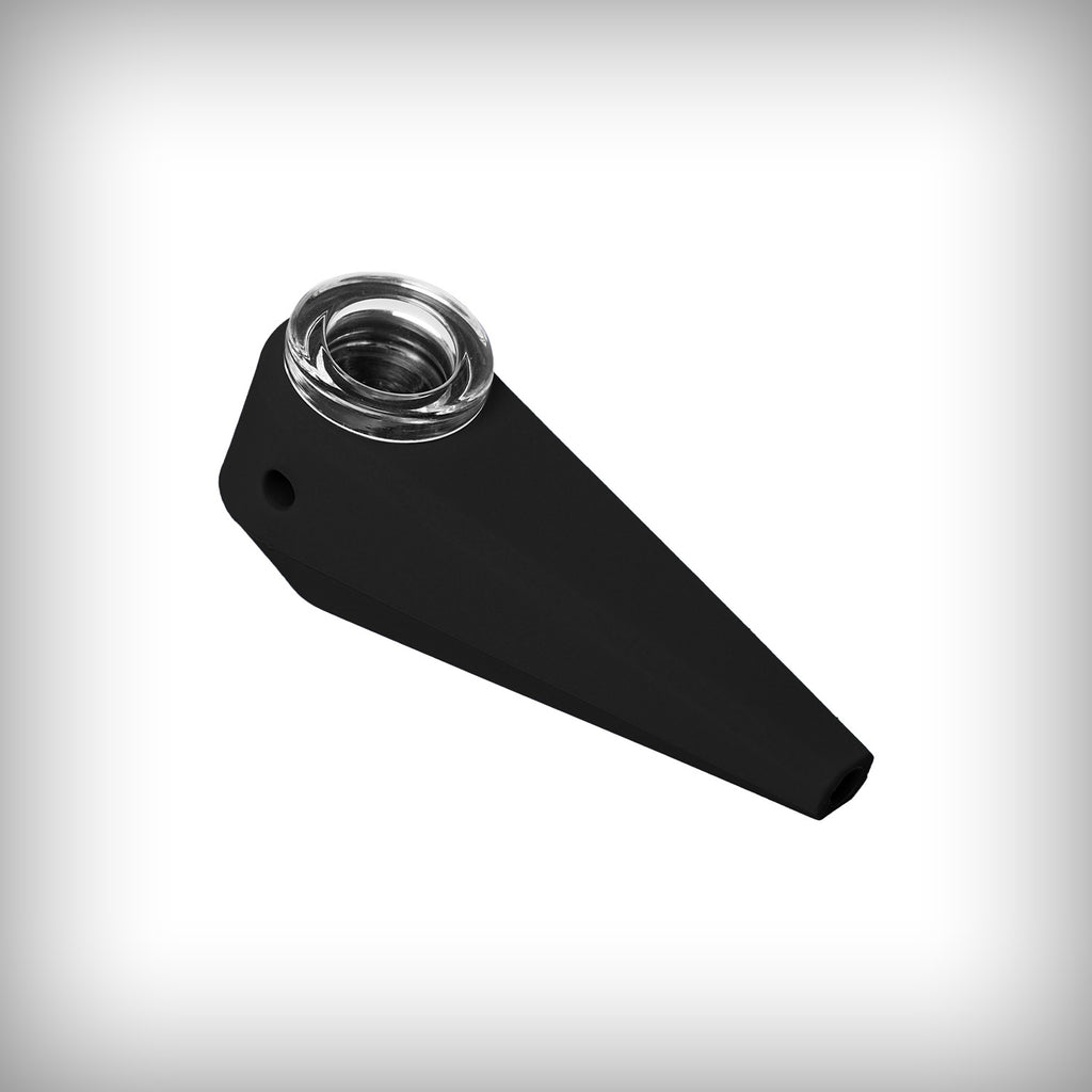 Softglass Token Hand Pipe – Durable Silicone Pipe with Glass Bowl