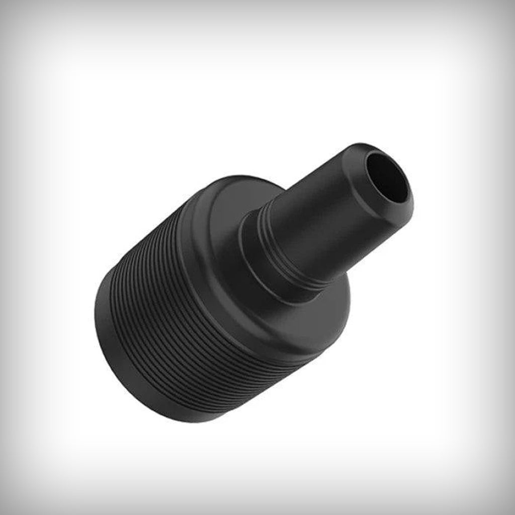 Black VIVANT VLeaF top cap shown at an angle