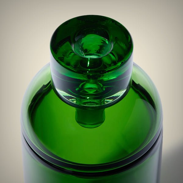 Charcoal NWTN Home Vesper Gravity Bong viewed from above
