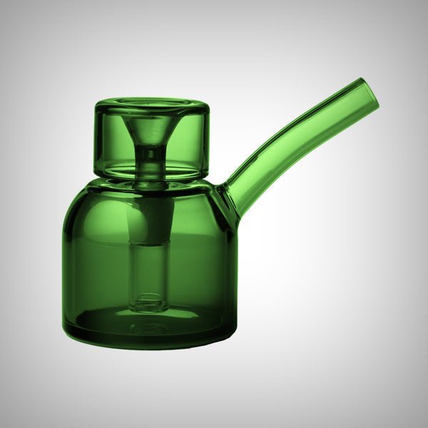 Charcoal Vesper Bubbler by NWTN Home in borosilicate glass