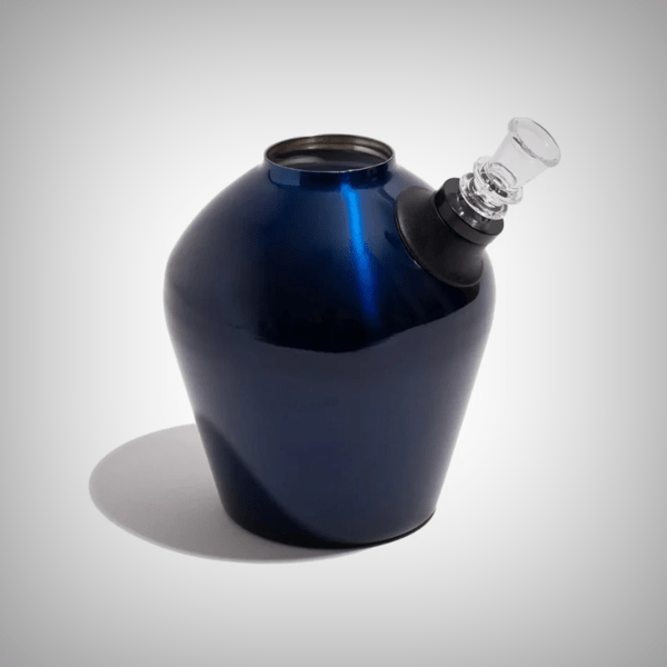 Chill Ceramic Lined Metal Beaker stainless steel bong in silver